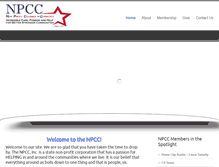 Tablet Screenshot of npcc.us